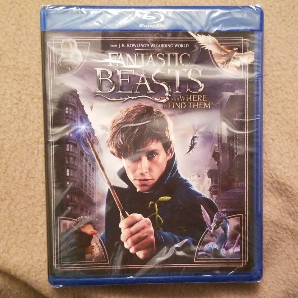 Fantastic Beasts and Where to Find Them Blu Ray